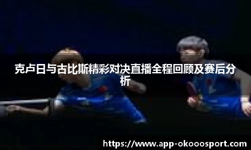 克卢日与古比斯精彩对决直播全程回顾及赛后分析